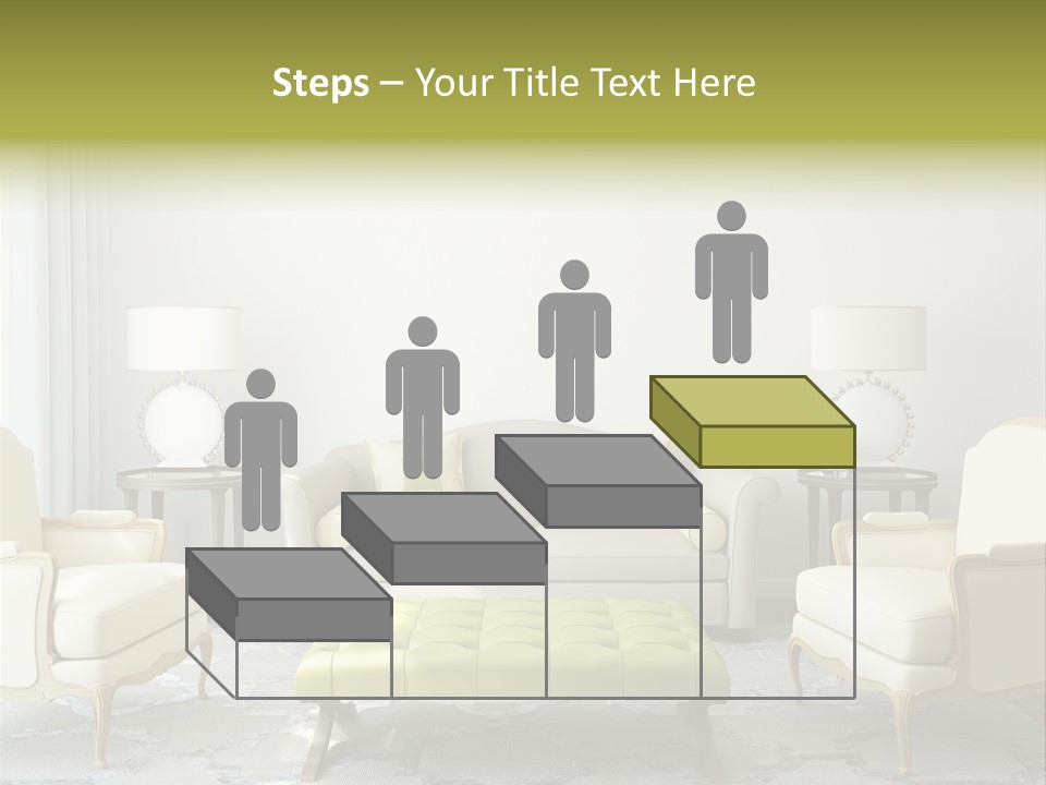 Beige Sofa Apartment PowerPoint Template