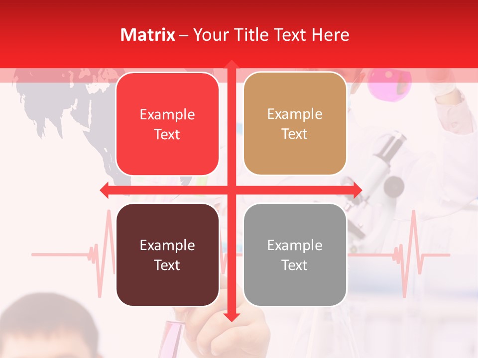 Microscope Care Biotechnology PowerPoint Template