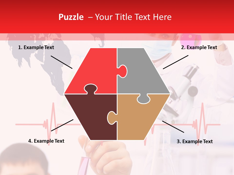Microscope Care Biotechnology PowerPoint Template