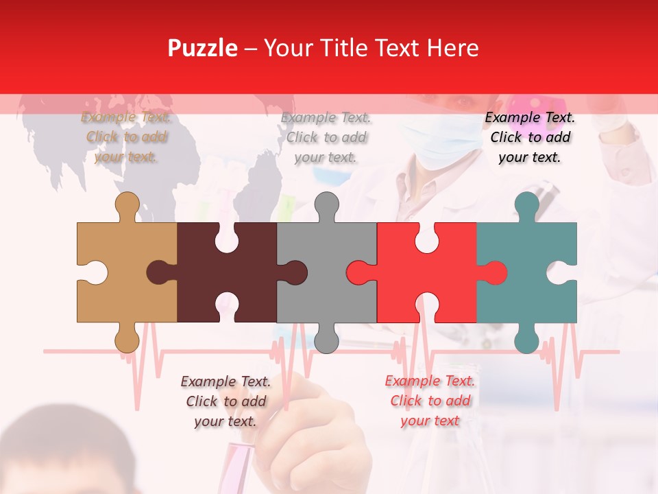 Microscope Care Biotechnology PowerPoint Template