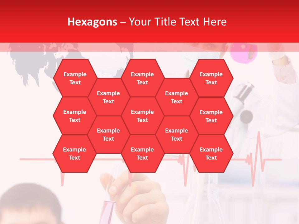 Microscope Care Biotechnology PowerPoint Template