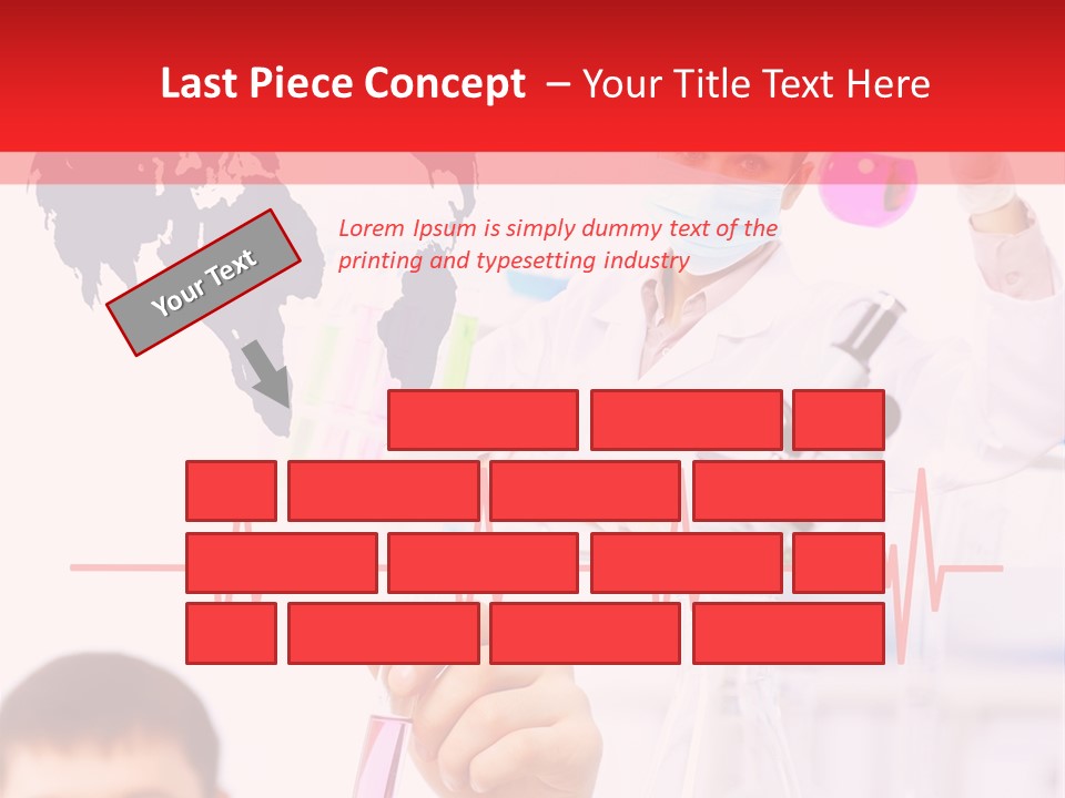 Microscope Care Biotechnology PowerPoint Template