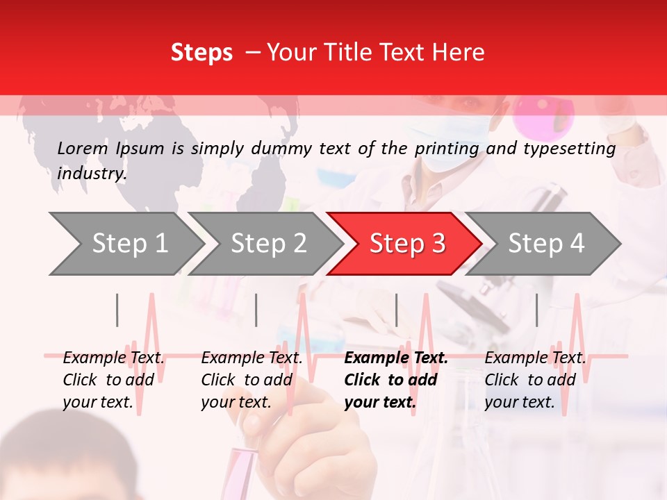 Microscope Care Biotechnology PowerPoint Template