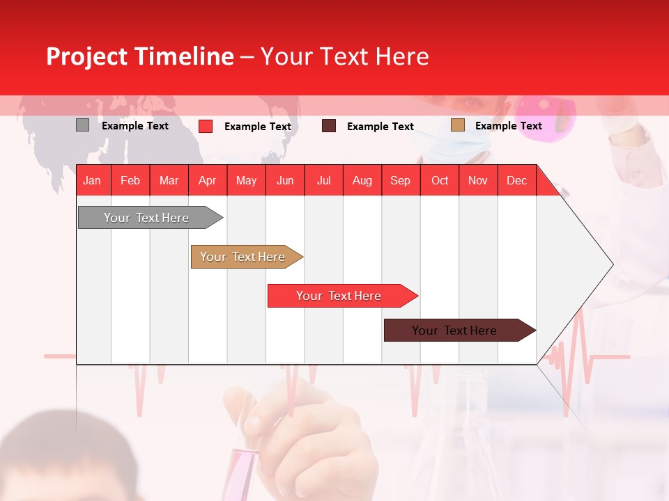 Microscope Care Biotechnology PowerPoint Template