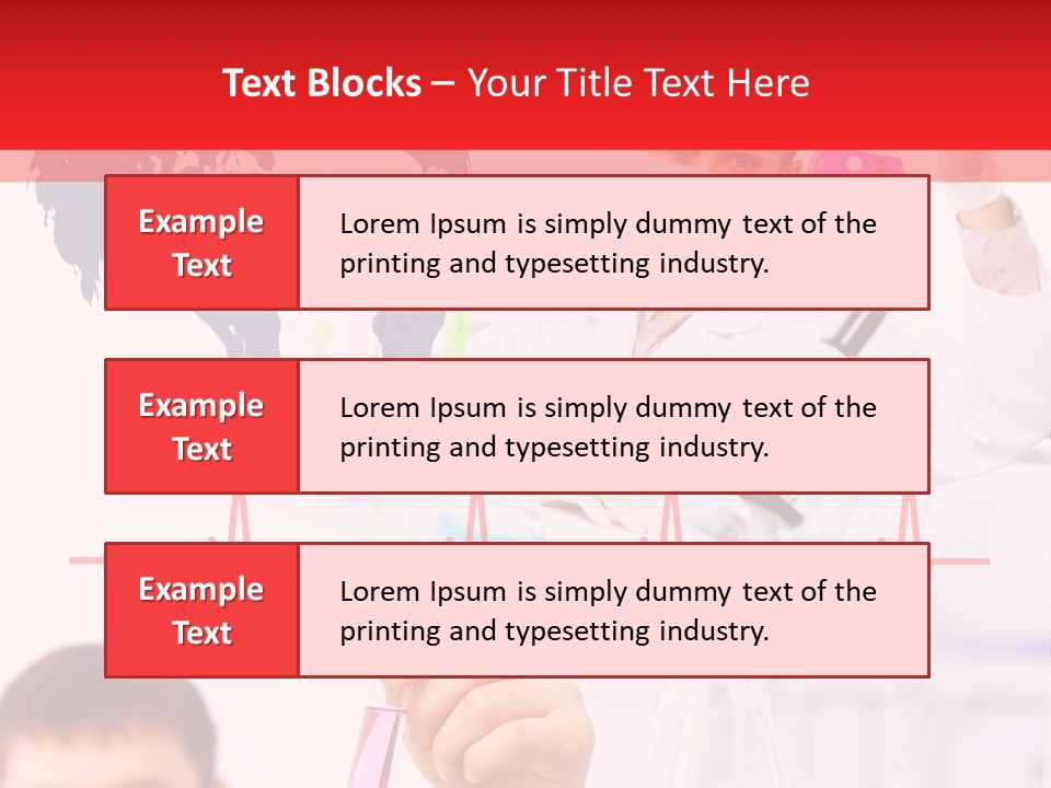 Microscope Care Biotechnology PowerPoint Template