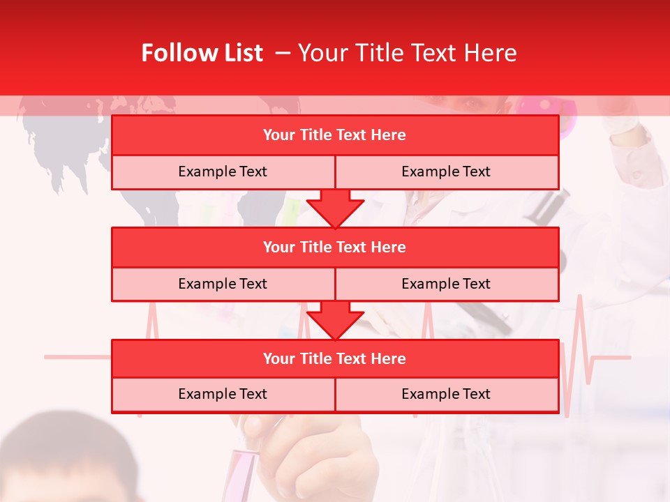 Microscope Care Biotechnology PowerPoint Template