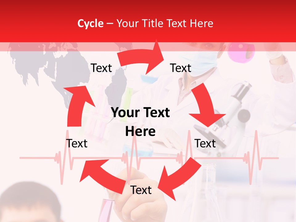 Microscope Care Biotechnology PowerPoint Template