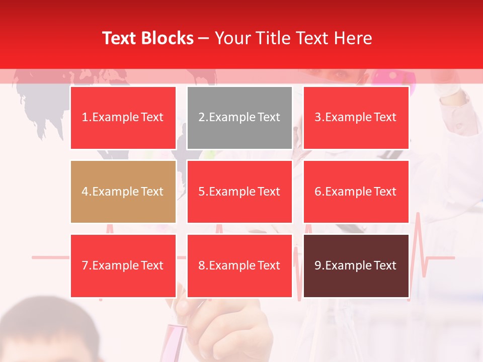 Microscope Care Biotechnology PowerPoint Template