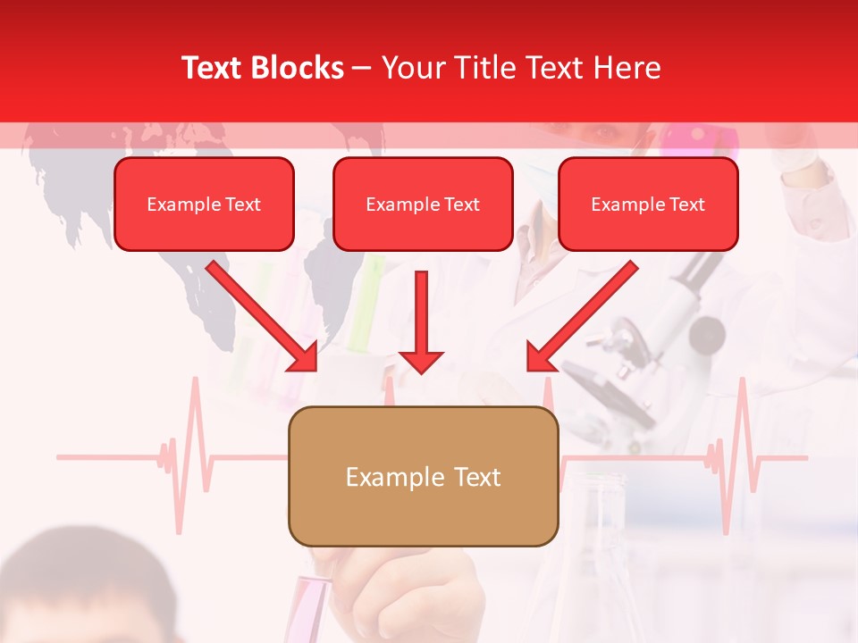 Microscope Care Biotechnology PowerPoint Template