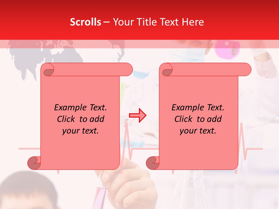 Microscope Care Biotechnology PowerPoint Template