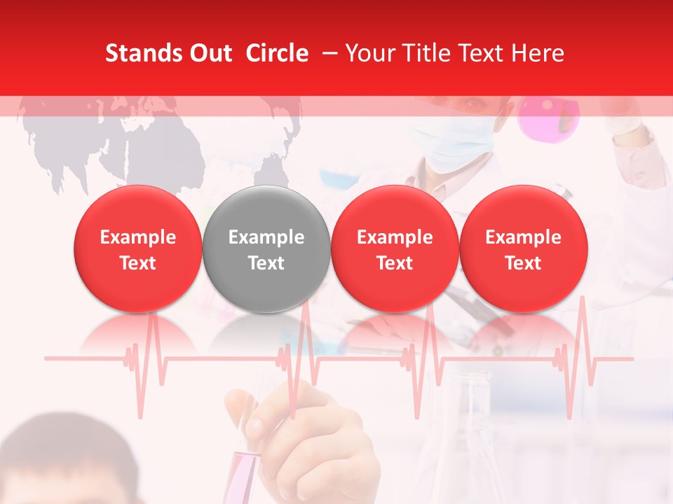 Microscope Care Biotechnology PowerPoint Template