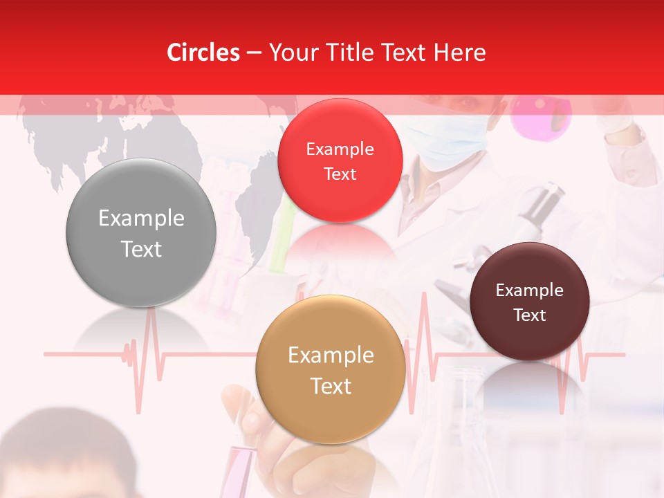 Microscope Care Biotechnology PowerPoint Template