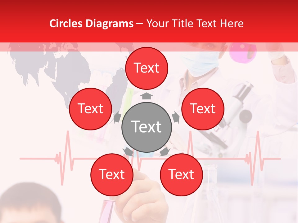 Microscope Care Biotechnology PowerPoint Template