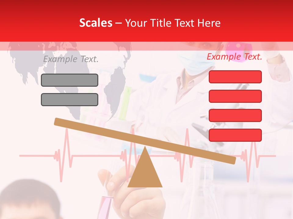 Microscope Care Biotechnology PowerPoint Template