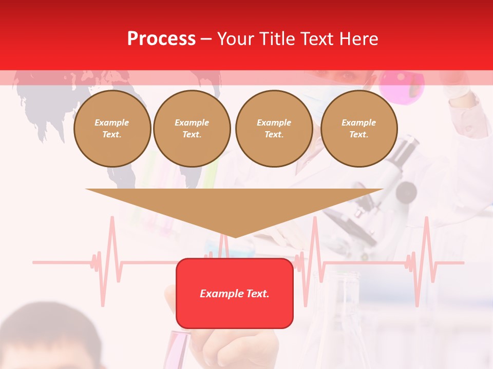 Microscope Care Biotechnology PowerPoint Template