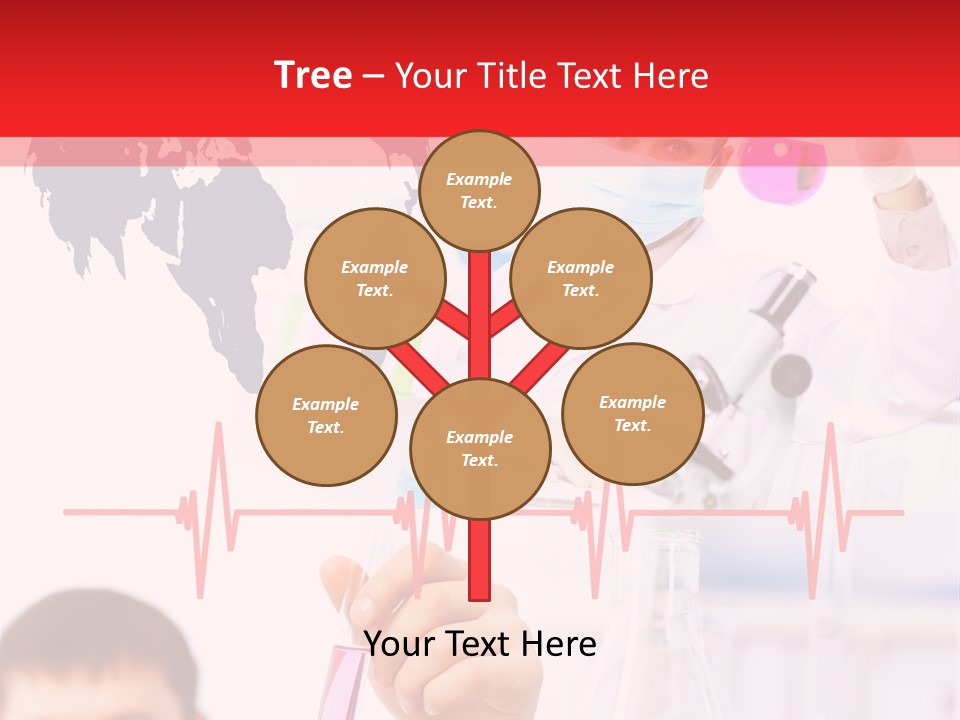 Microscope Care Biotechnology PowerPoint Template