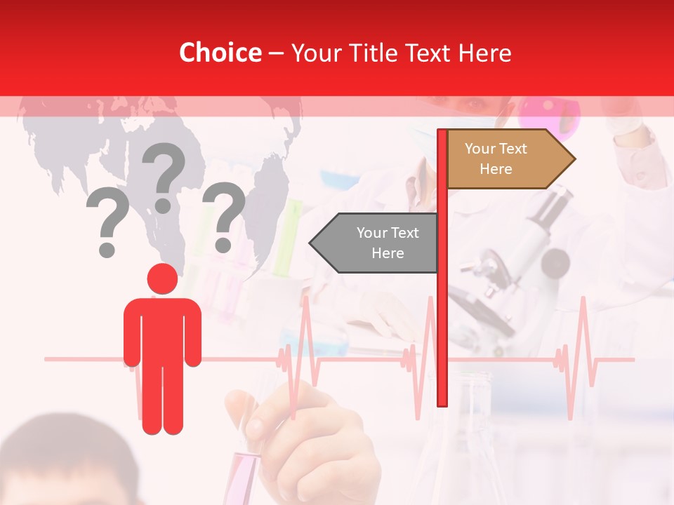 Microscope Care Biotechnology PowerPoint Template