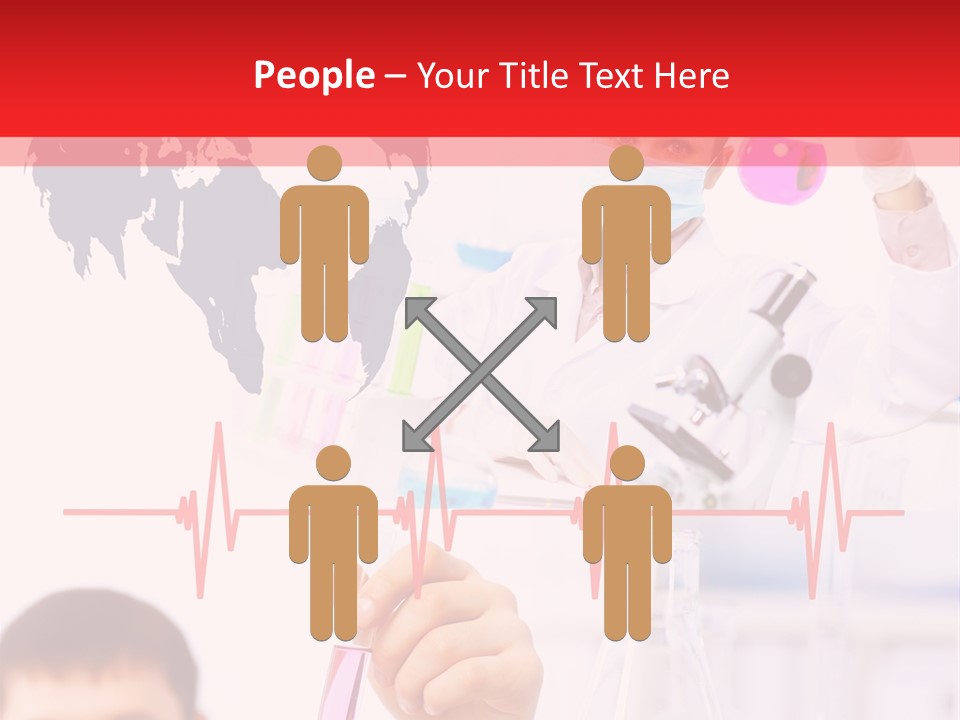 Microscope Care Biotechnology PowerPoint Template