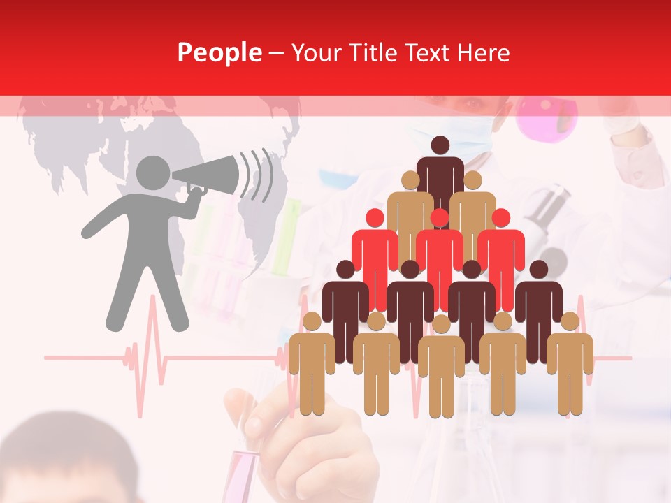 Microscope Care Biotechnology PowerPoint Template