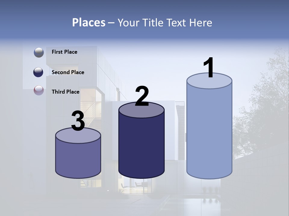 Scene Exterior Background PowerPoint Template