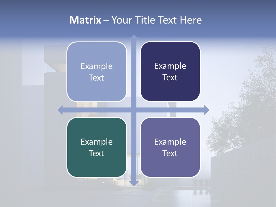 Scene Exterior Background PowerPoint Template