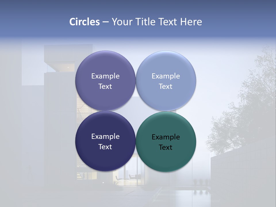 Scene Exterior Background PowerPoint Template