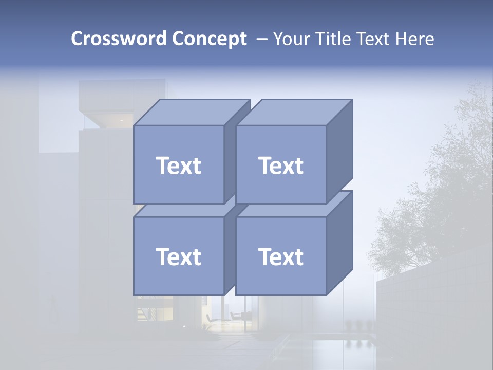 Scene Exterior Background PowerPoint Template