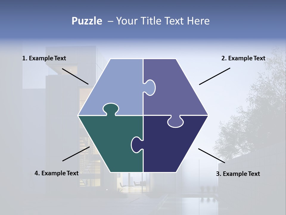 Scene Exterior Background PowerPoint Template