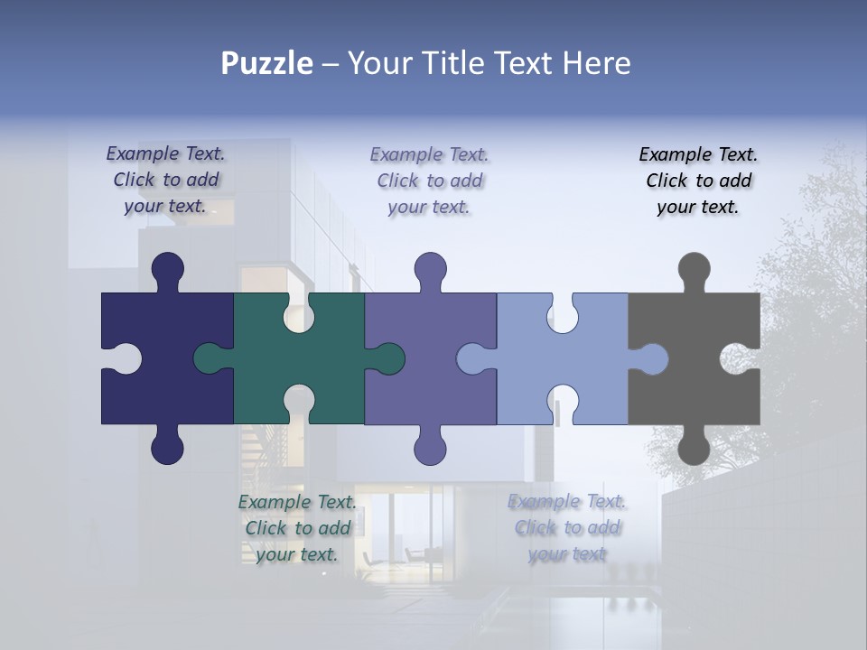 Scene Exterior Background PowerPoint Template