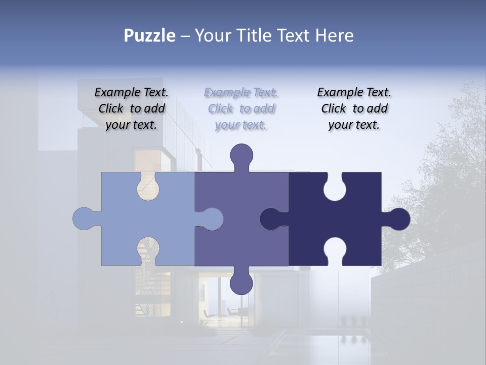 Scene Exterior Background PowerPoint Template