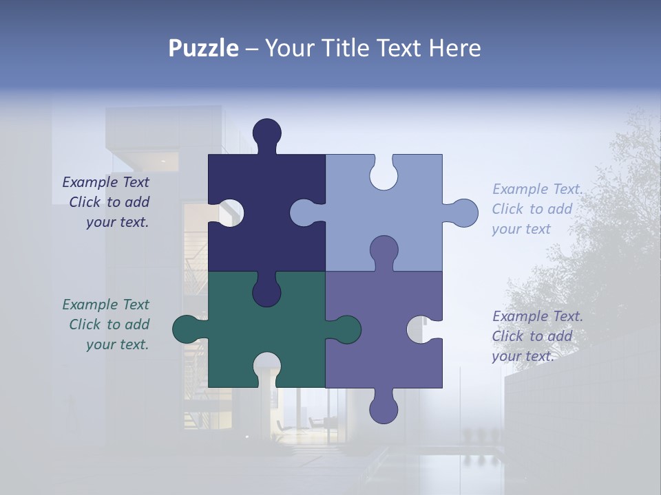 Scene Exterior Background PowerPoint Template