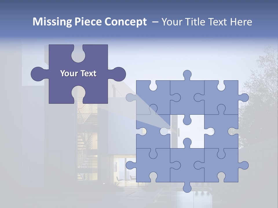 Scene Exterior Background PowerPoint Template