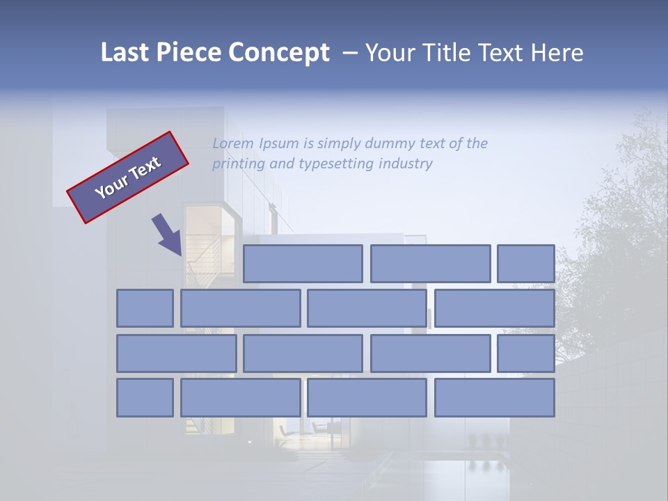 Scene Exterior Background PowerPoint Template