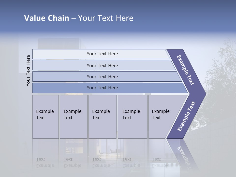 Scene Exterior Background PowerPoint Template