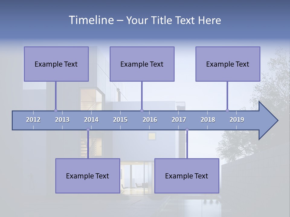 Scene Exterior Background PowerPoint Template