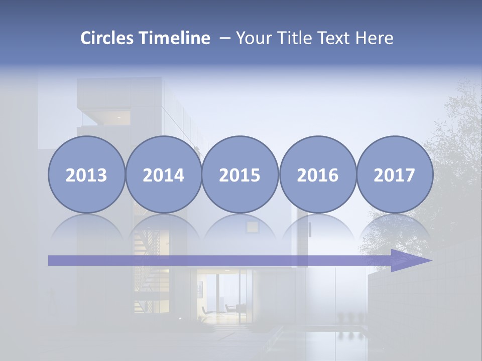 Scene Exterior Background PowerPoint Template