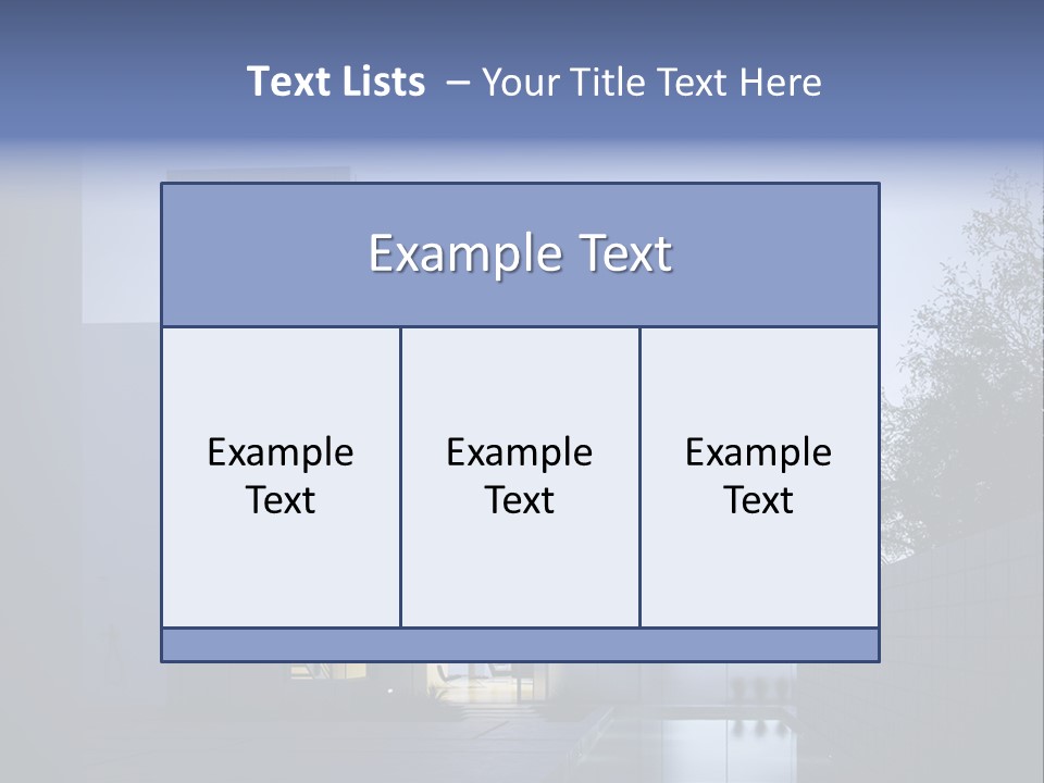 Scene Exterior Background PowerPoint Template