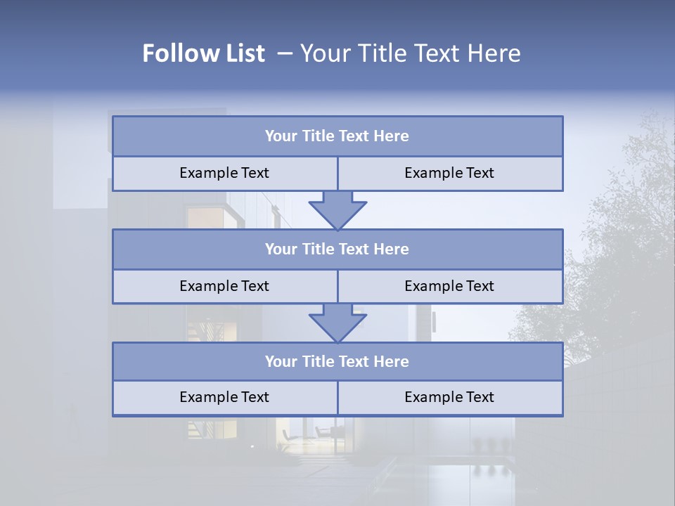 Scene Exterior Background PowerPoint Template