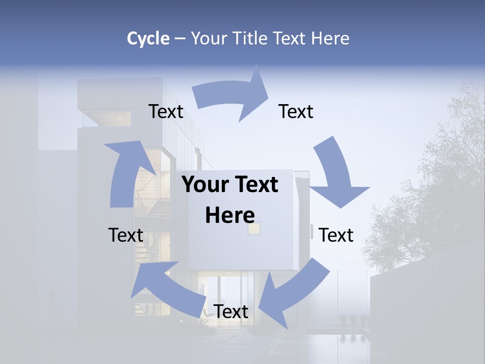 Scene Exterior Background PowerPoint Template