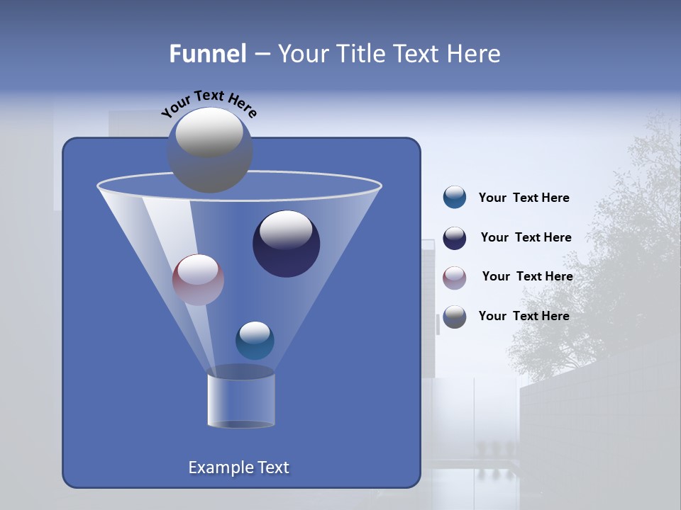 Scene Exterior Background PowerPoint Template
