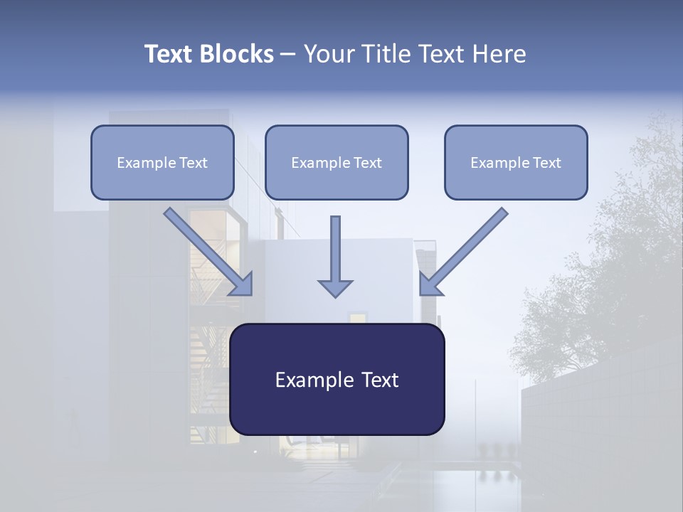 Scene Exterior Background PowerPoint Template