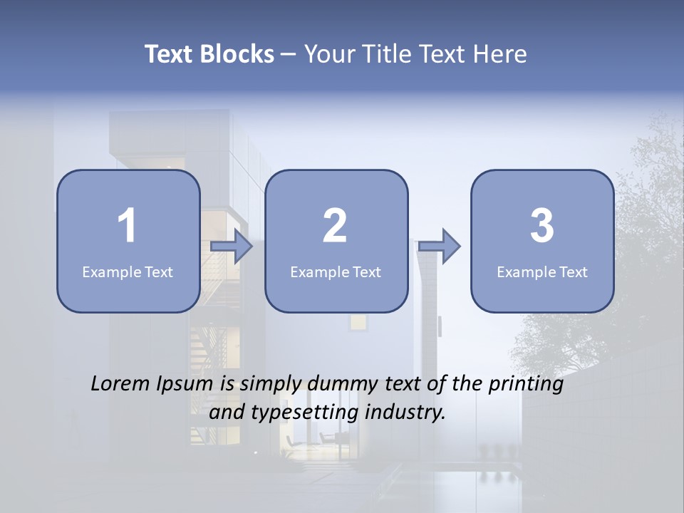 Scene Exterior Background PowerPoint Template