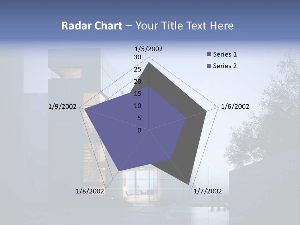 Scene Exterior Background PowerPoint Template