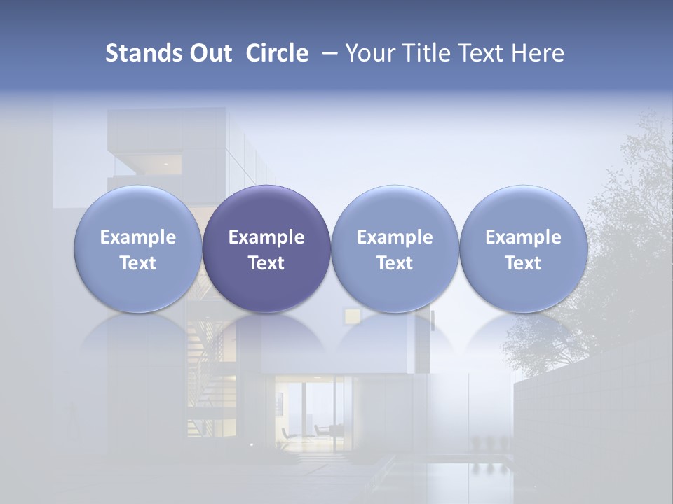 Scene Exterior Background PowerPoint Template