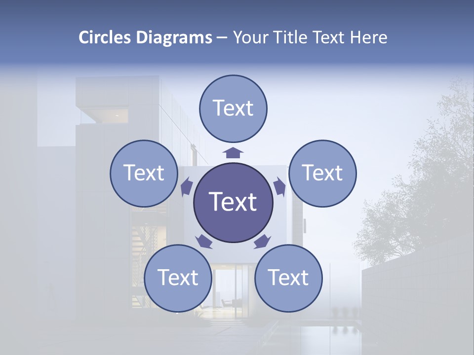 Scene Exterior Background PowerPoint Template