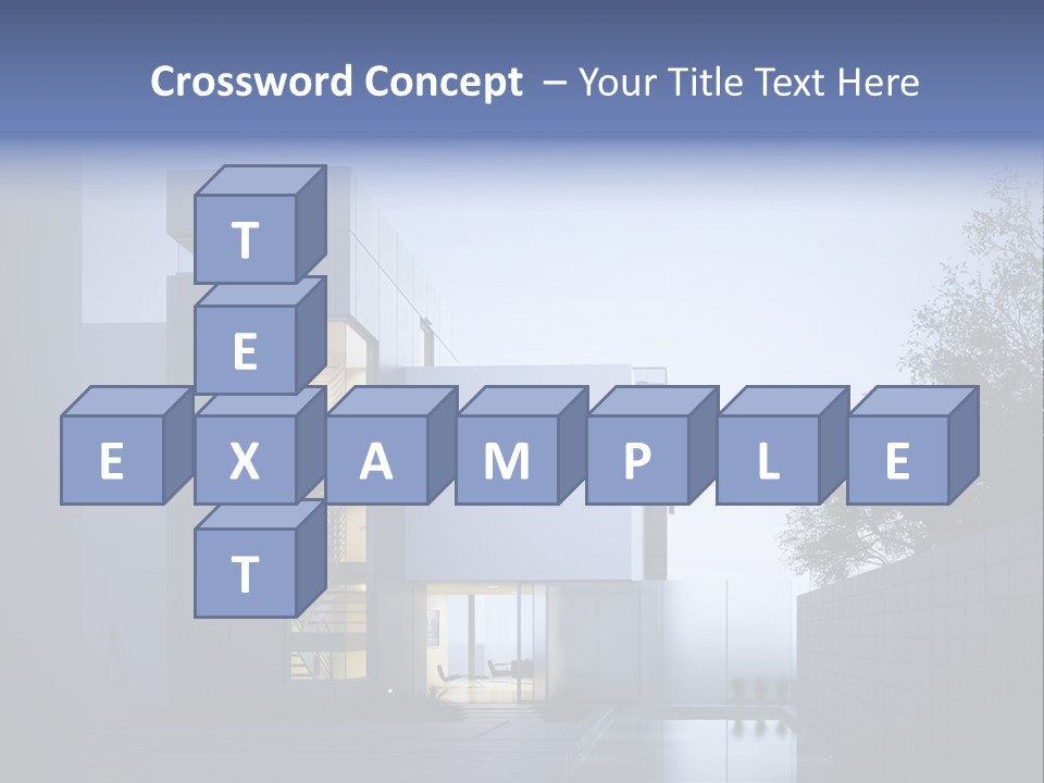 Scene Exterior Background PowerPoint Template