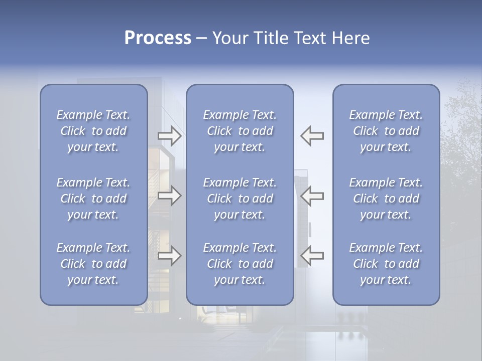 Scene Exterior Background PowerPoint Template