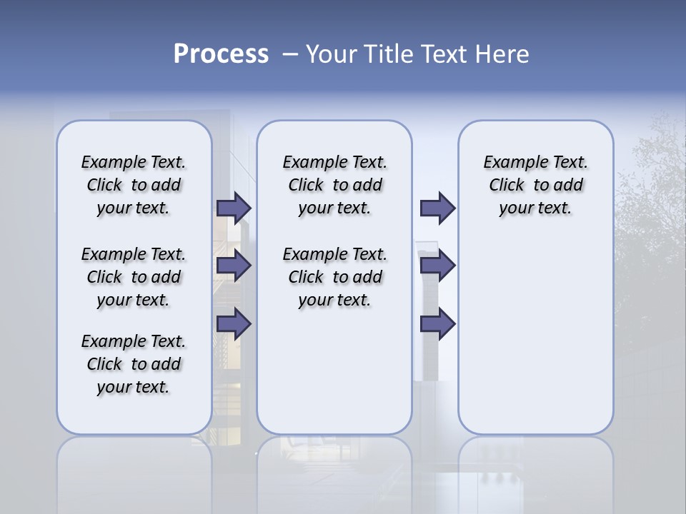 Scene Exterior Background PowerPoint Template