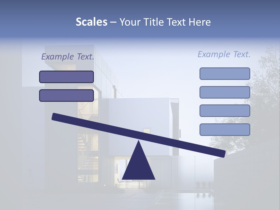Scene Exterior Background PowerPoint Template