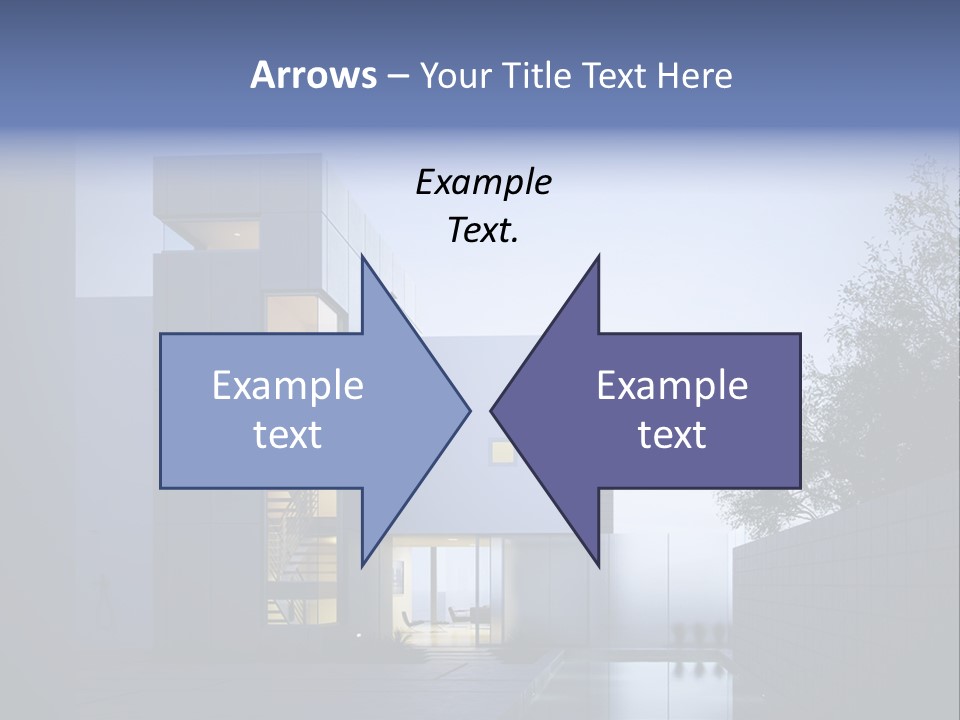 Scene Exterior Background PowerPoint Template